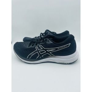 Asics Womens Gel Excite 7 1012A562 Black Running Shoes Sneakers Size 8.5
